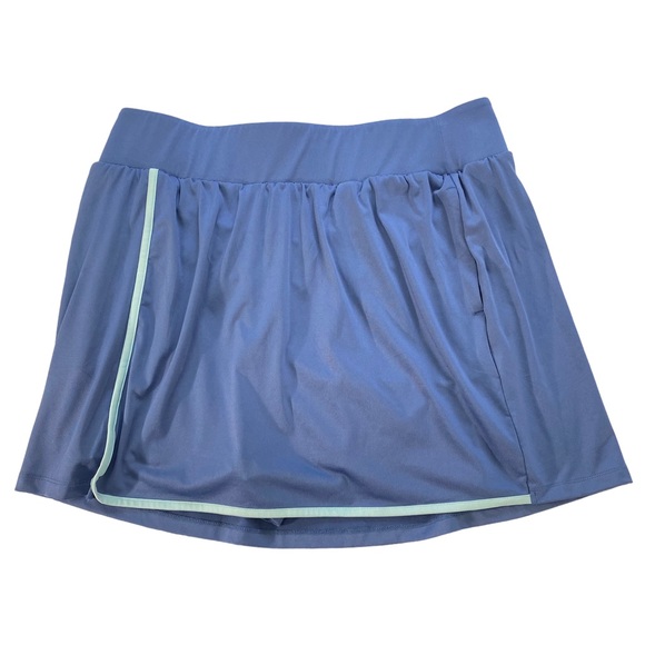 Livi Lane Bryant Blue Athletic Skort Skirt Pockets Shorts Womens 18 20 Gym Walk - Picture 2 of 10